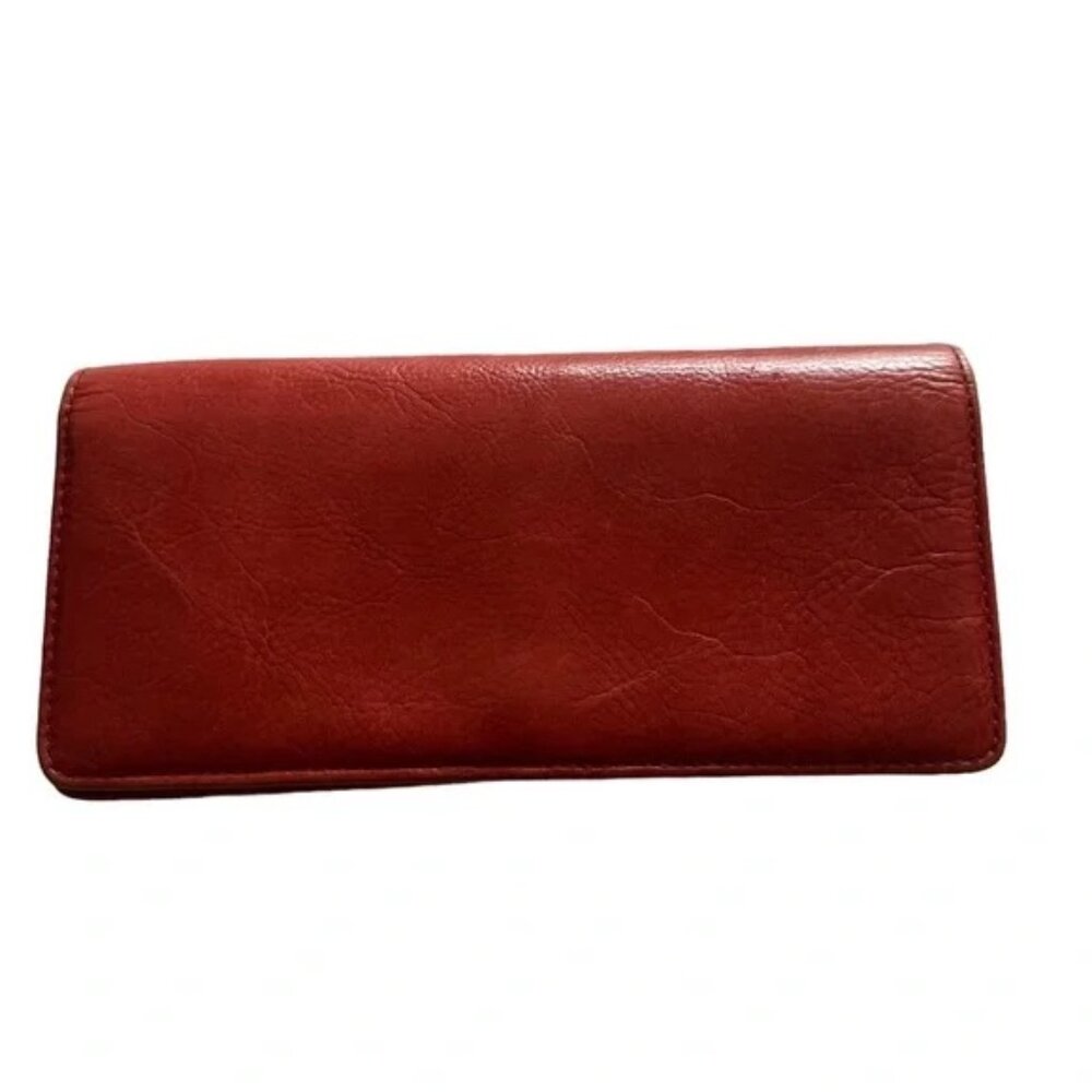 Hobo International Red Leather Wallet